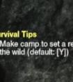 《新世界》Survival Tips怎么放篝火