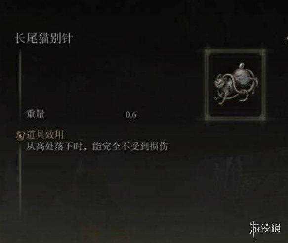 《艾尔登法环》长尾猫别针在哪里获得 有什么用